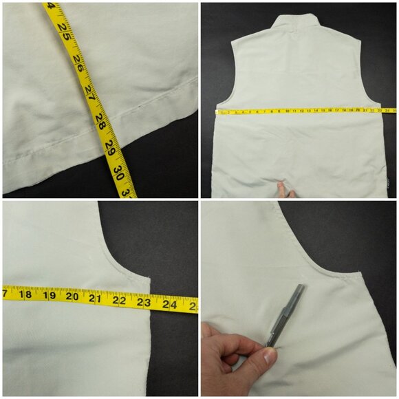 SCOTTeVEST Featherweight Travel Vest Men's Large Beige Utility Pockets TEC - Picture 15 of 16